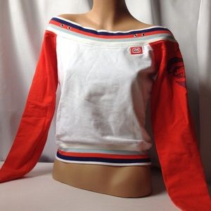 Ecko red unlimited long sleeve vintage top medium